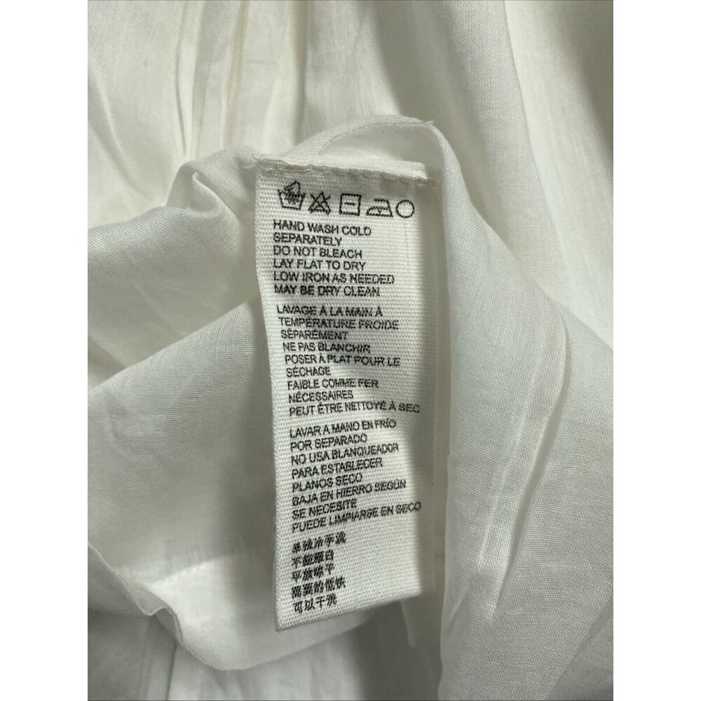 Cleobella White Ruffled Mini Dress - Picture 8 of 9